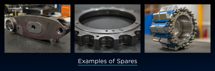 eg of spares