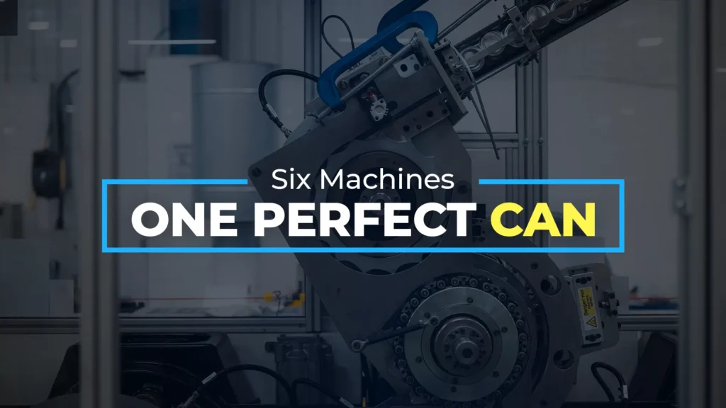 Can-making machines used in modern packaging manufacturing